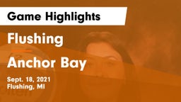 Flushing  vs Anchor Bay  Game Highlights - Sept. 18, 2021