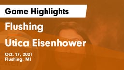 Flushing  vs Utica Eisenhower  Game Highlights - Oct. 17, 2021