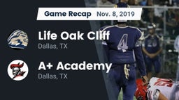 Recap: Life Oak Cliff  vs. A Academy 2019