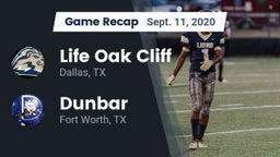 Recap: Life Oak Cliff  vs. Dunbar  2020