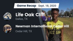 Recap: Life Oak Cliff  vs. Newman International Cedar Hill 2020