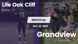 Matchup: Life Oak Cliff High vs. Grandview  2020