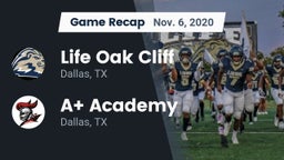Recap: Life Oak Cliff  vs. A Academy 2020