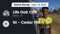 Recap: Life Oak Cliff  vs. NI - Cedar Hill 2020