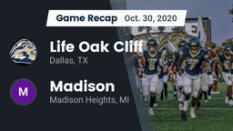Recap: Life Oak Cliff  vs. Madison 2020