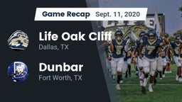 Recap: Life Oak Cliff  vs. Dunbar  2020