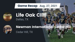 Recap: Life Oak Cliff  vs. Newman International Cedar Hill 2021