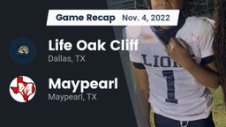 Recap: Life Oak Cliff  vs. Maypearl  2022