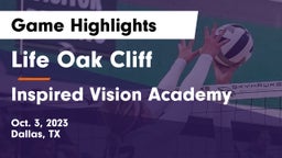 Life Oak Cliff  vs Inspired Vision Academy Game Highlights - Oct. 3, 2023