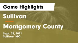 Sullivan  vs Montgomery County  Game Highlights - Sept. 25, 2021