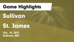 Sullivan  vs St. James  Game Highlights - Oct. 14, 2021