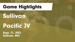 Sullivan  vs Pacific JV Game Highlights - Sept. 21, 2023