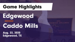 Edgewood  vs Caddo Mills  Game Highlights - Aug. 22, 2020