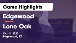Edgewood  vs Lone Oak  Game Highlights - Oct. 9, 2020
