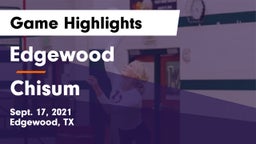 Edgewood  vs Chisum Game Highlights - Sept. 17, 2021