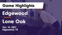 Edgewood  vs Lone Oak  Game Highlights - Oct. 15, 2021