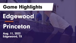 Edgewood  vs Princeton  Game Highlights - Aug. 11, 2022