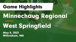 Minnechaug Regional  vs West Springfield  Game Highlights - May 8, 2023