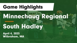 Minnechaug Regional  vs South Hadley  Game Highlights - April 4, 2023