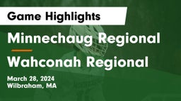 Minnechaug Regional  vs Wahconah Regional  Game Highlights - March 28, 2024