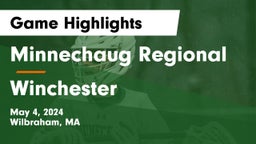 Minnechaug Regional  vs Winchester  Game Highlights - May 4, 2024