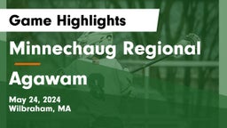 Minnechaug Regional  vs Agawam Game Highlights - May 24, 2024