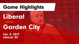 Liberal  vs Garden City  Game Highlights - Jan. 8, 2019