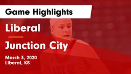 Liberal  vs Junction City  Game Highlights - March 3, 2020