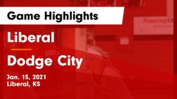 Liberal  vs Dodge City Game Highlights - Jan. 15, 2021