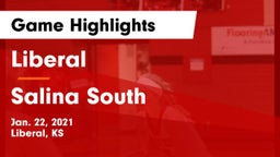Liberal  vs Salina South  Game Highlights - Jan. 22, 2021