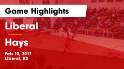 Liberal  vs Hays  Game Highlights - Feb 10, 2017