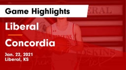 Liberal  vs Concordia  Game Highlights - Jan. 22, 2021