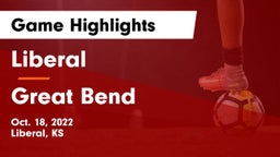 Liberal  vs Great Bend  Game Highlights - Oct. 18, 2022