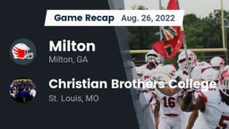 Recap: Milton  vs. Christian Brothers College  2022