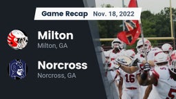 Recap: Milton  vs. Norcross  2022