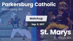 Matchup: Parkersburg vs. St. Marys  2017