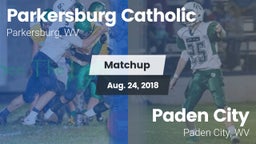 Matchup: Parkersburg vs. Paden City  2018