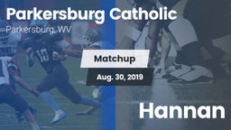 Matchup: Parkersburg vs. Hannan 2019