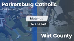 Matchup: Parkersburg vs. Wirt County 2019