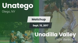 Matchup: Unatego  vs. Unadilla Valley  2017