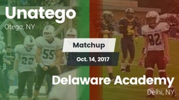 Matchup: Unatego  vs. Delaware Academy  2017