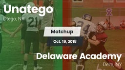 Matchup: Unatego  vs. Delaware Academy  2018