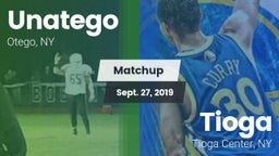 Matchup: Unatego  vs. Tioga  2019