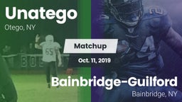 Matchup: Unatego  vs. Bainbridge-Guilford  2019
