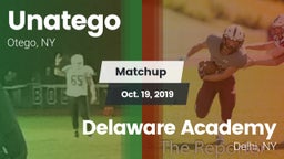 Matchup: Unatego  vs. Delaware Academy  2019