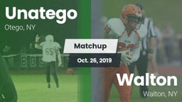 Matchup: Unatego  vs. Walton  2019