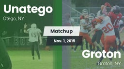 Matchup: Unatego  vs. Groton  2019