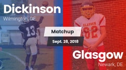 Matchup: Dickinson High vs. Glasgow  2018