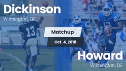 Matchup: Dickinson High vs. Howard  2018