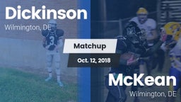 Matchup: Dickinson High vs. McKean  2018